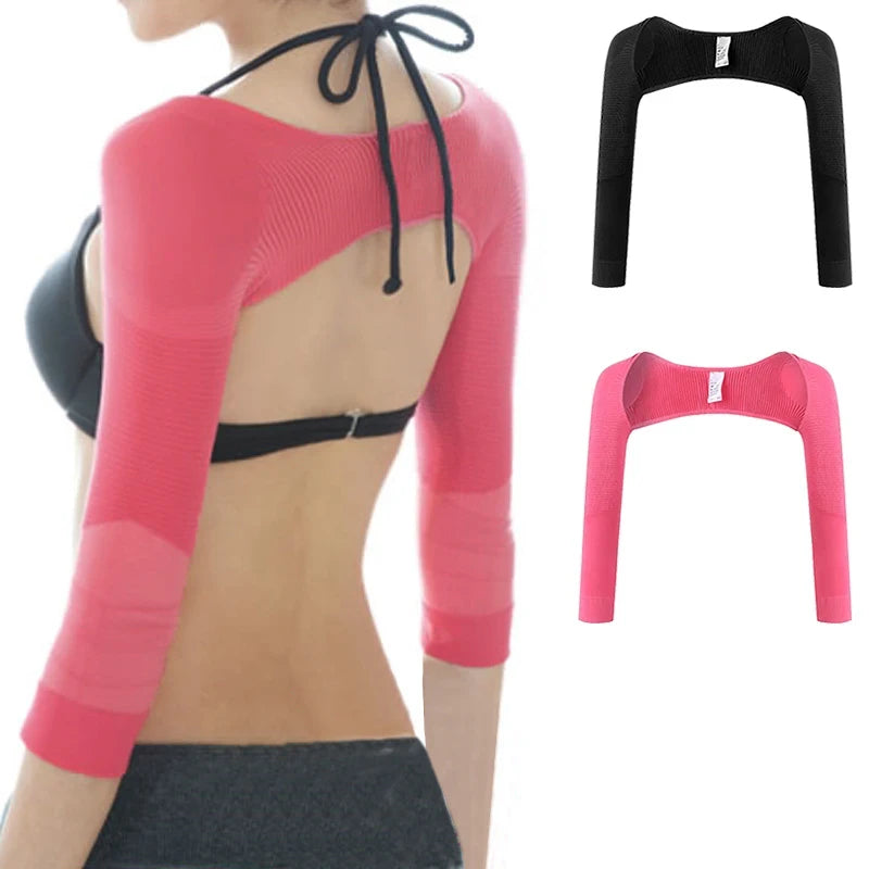 Transform Your Arms with Our Arm Slimming Back Posture Corrector - Ultimate Shaping Sleeves for Women