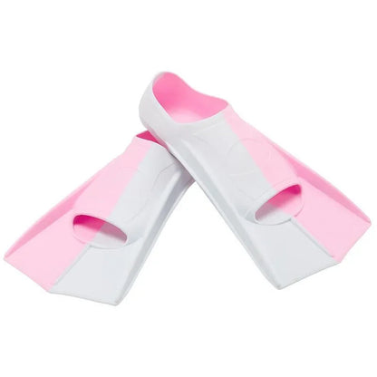 Silicone Short Swimming Fins for Men, Women, and Children - Lightweight Diving Training Footplate
