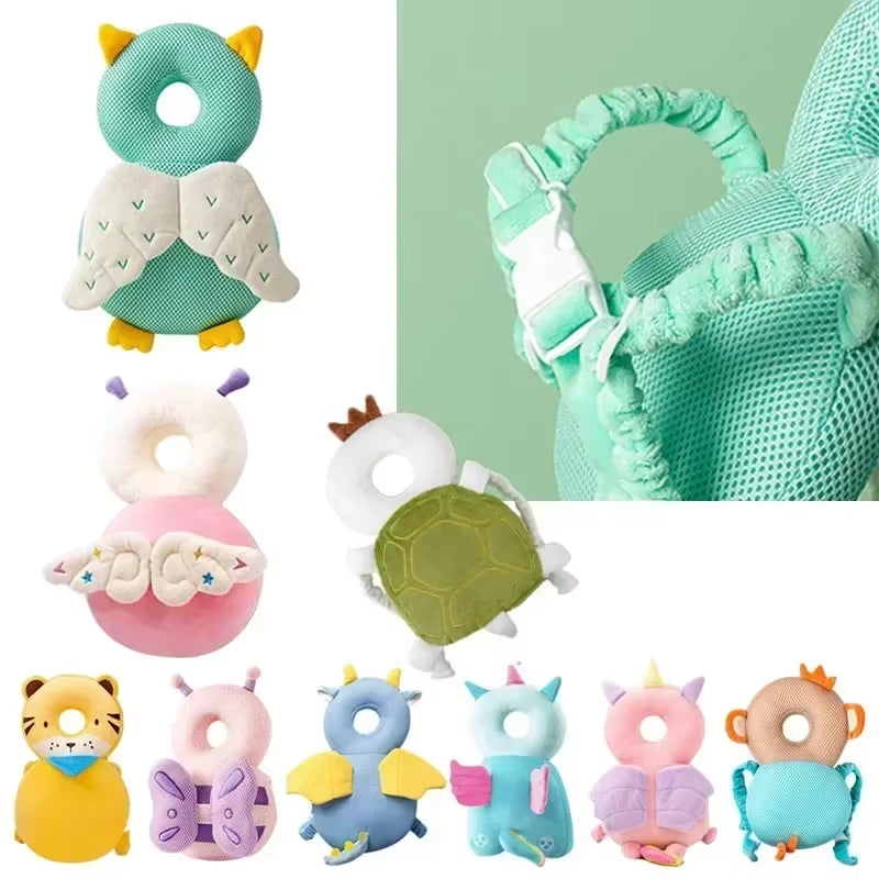 Protect Your Little One with Our Adorable 1-3T Toddler Baby Head Protector Safety Corner Guards - Angel Bee Cartoon Design for Ultimate Safety and Comfort