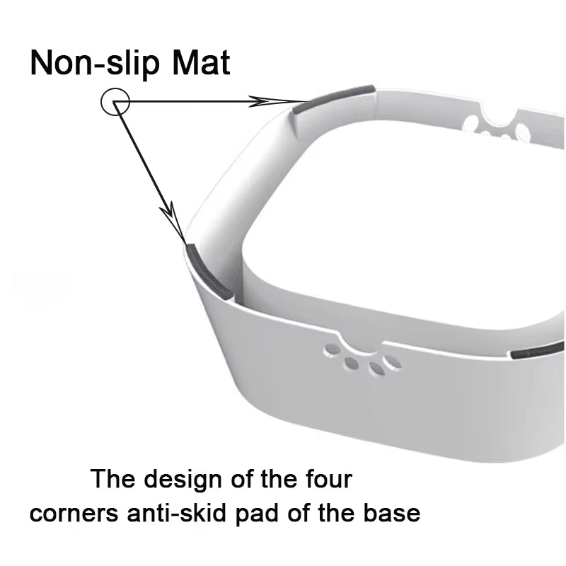 Non-Spill Floating Water Bowl for Dogs and Cats - Plastic Anti-Overflow Dispenser