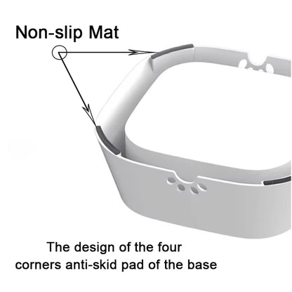 Non-Spill Floating Water Bowl for Dogs and Cats - Plastic Anti-Overflow Dispenser
