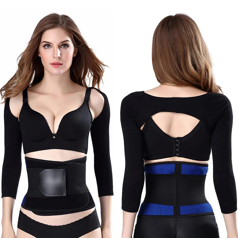 Transform Your Arms with Our Arm Slimming Back Posture Corrector - Ultimate Shaping Sleeves for Women