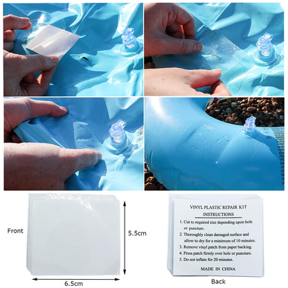 Waterproof Transparent Self-Adhesive Nylon Repair Patches for Outdoor Gear and Apparel