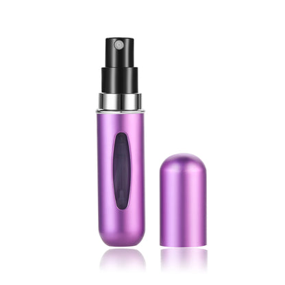 Travel-Friendly 5ml Mini Perfume Refill Bottle - Stylish Portable Spray Jar for Your Favorite Scents