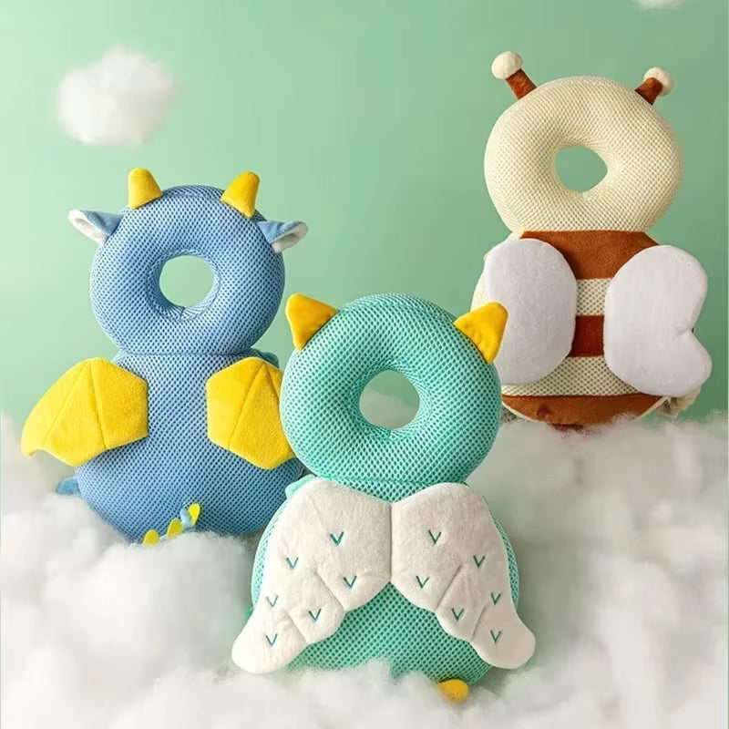 Protect Your Little One with Our Adorable 1-3T Toddler Baby Head Protector Safety Corner Guards - Angel Bee Cartoon Design for Ultimate Safety and Comfort
