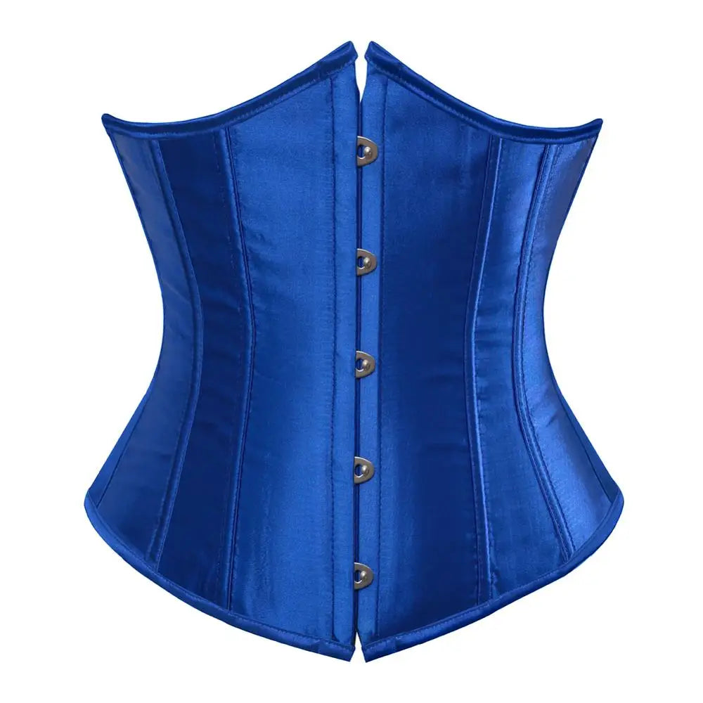 Corsé Gótico Underbust con Cordones – Entrenador de Cintura Sexy | Tallas XS–7XL