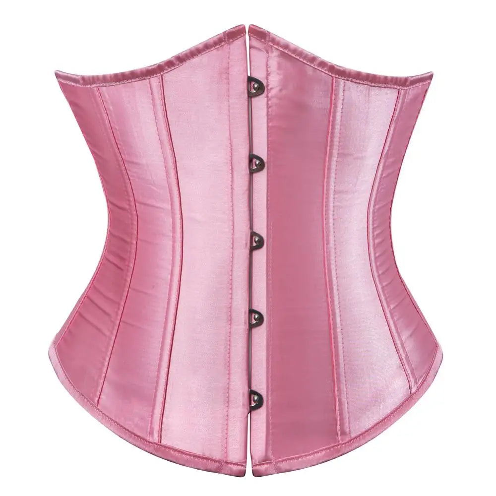 Corsé Gótico Underbust con Cordones – Entrenador de Cintura Sexy | Tallas XS–7XL