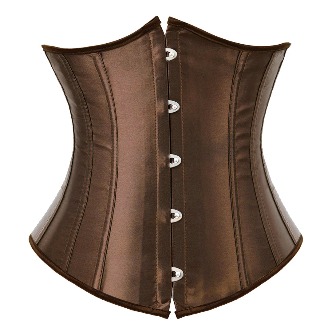 Corsé Gótico Underbust con Cordones – Entrenador de Cintura Sexy | Tallas XS–7XL
