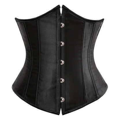 Corsé Gótico Underbust con Cordones – Entrenador de Cintura Sexy | Tallas XS–7XL