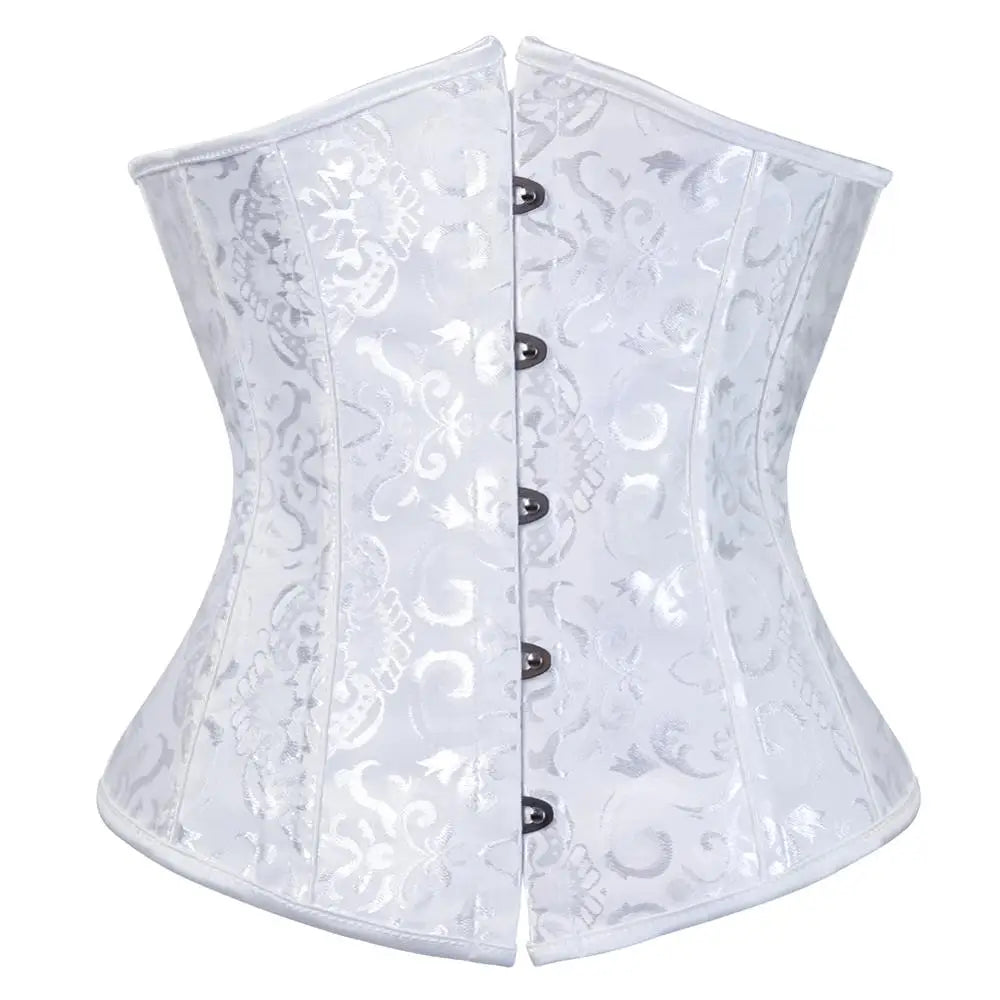 Corsé Gótico Underbust con Cordones – Entrenador de Cintura Sexy | Tallas XS–7XL