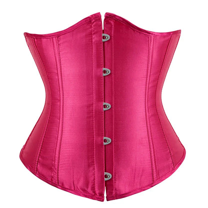 Corsé Gótico Underbust con Cordones – Entrenador de Cintura Sexy | Tallas XS–7XL