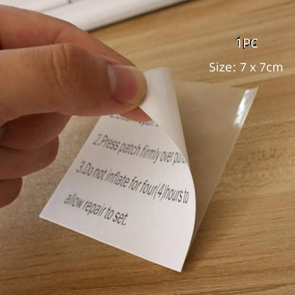 Waterproof Transparent Self-Adhesive Nylon Repair Patches for Outdoor Gear and Apparel