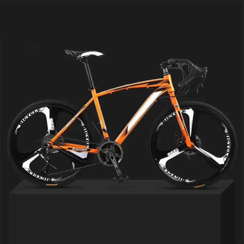 Discover the Affordable 700C Steel Frame Road Bike - 21 Speed High-Quality Racing Bicycle for Adults