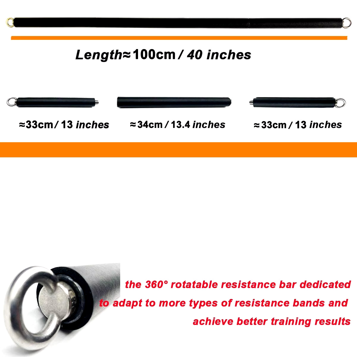 Ultimate Workout Bar & Resistance Bands Set for Fitness: Transform Your Home into a Gym with Pilates, Yoga, and Strength Training!
