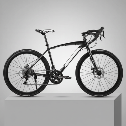 Schwarzes Rennrad